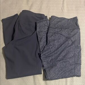 Women's Gray and Dark Gray Pants Set